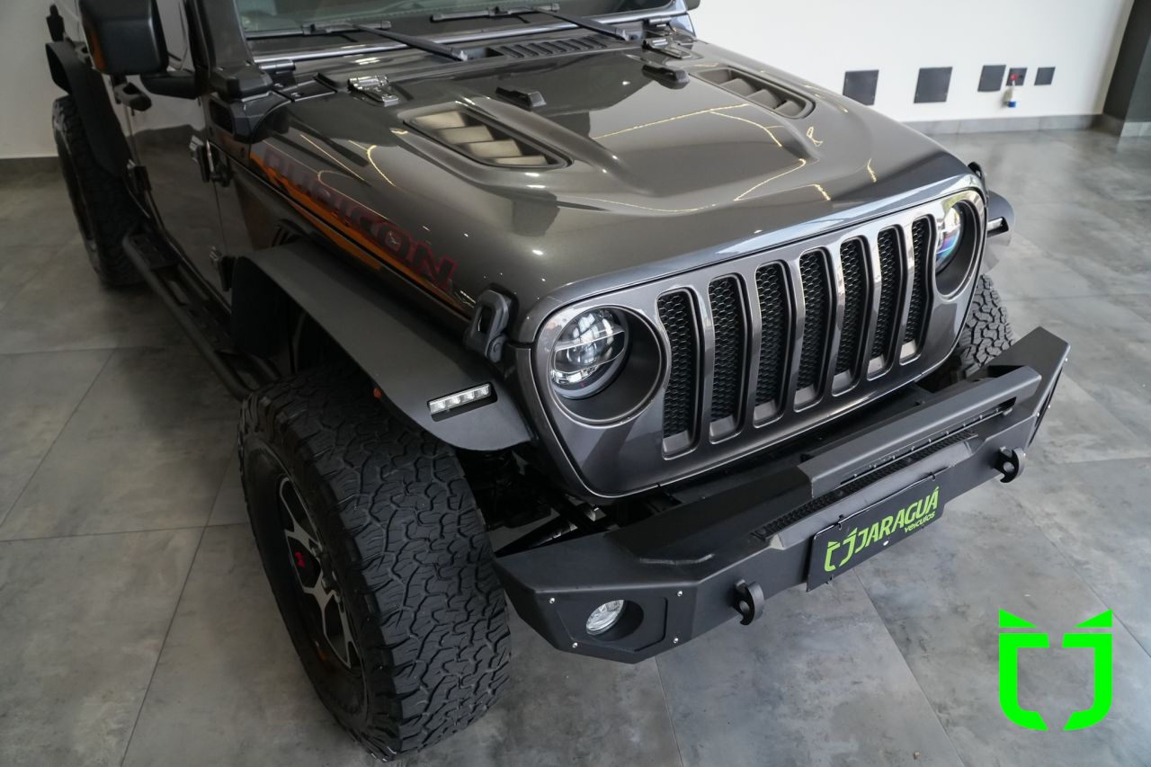 Jeep Wrangler 2.0 16V 4P RUBICON 4X4 TURBO AUTOMÁTICO 2021 Cinza - foto 7