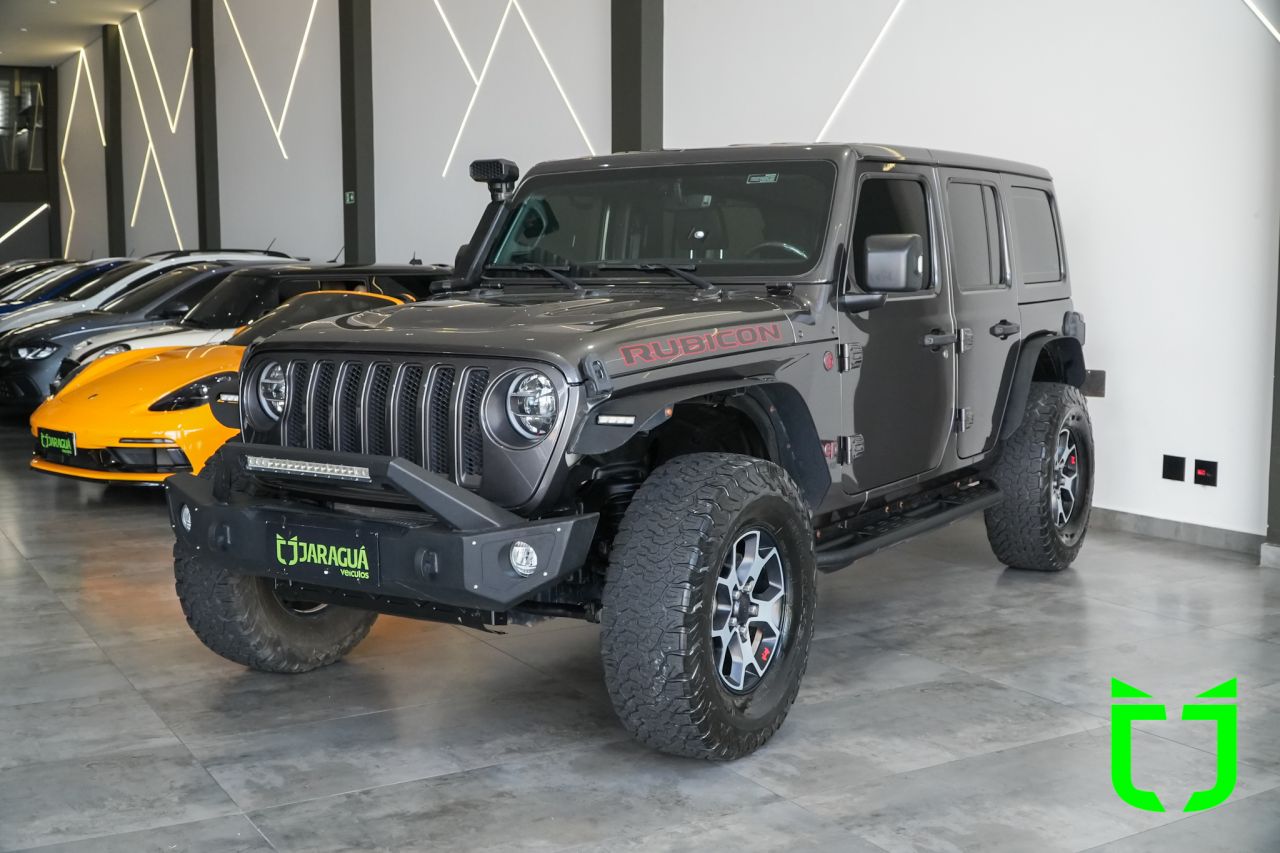 Jeep Wrangler 2.0 16V 4P RUBICON 4X4 TURBO AUTOMÁTICO 2021 Cinza - foto 3