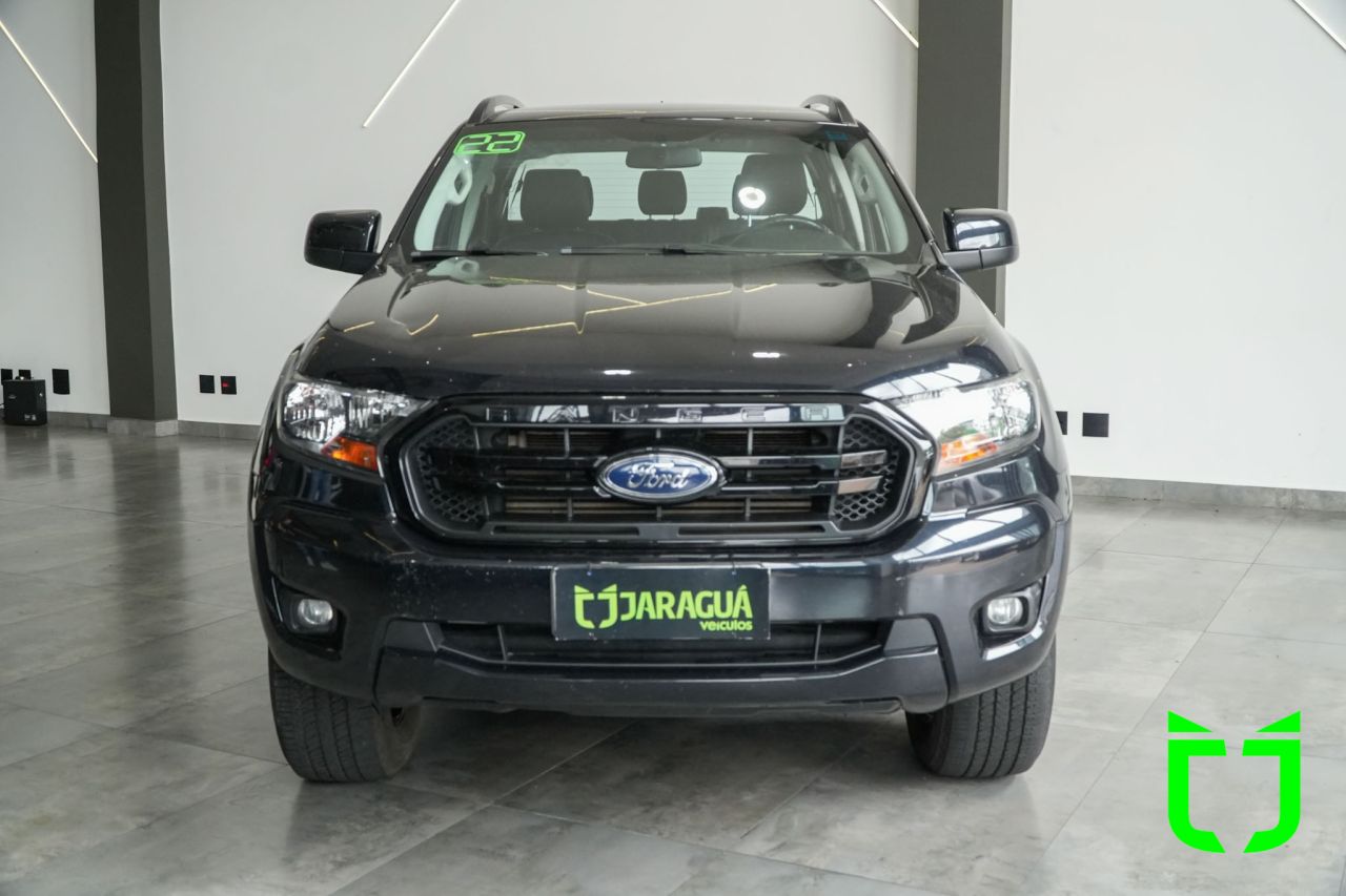 Ford Ranger 2.2 16V BLACK DIESEL CABINE DUPLA AUTOMÁTICO 2022 Preto - foto 2