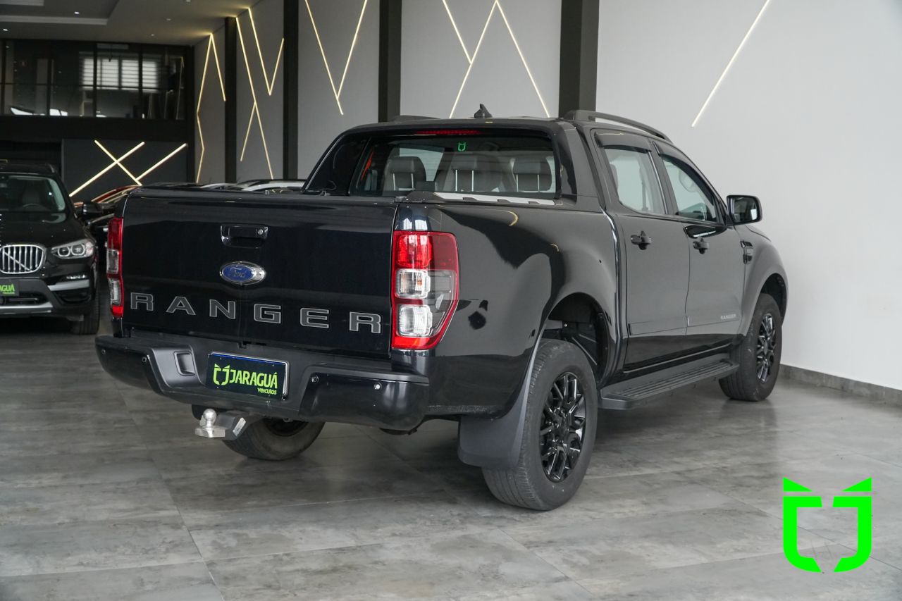 Ford Ranger 2.2 16V BLACK DIESEL CABINE DUPLA AUTOMÁTICO 2022 Preto - foto 6