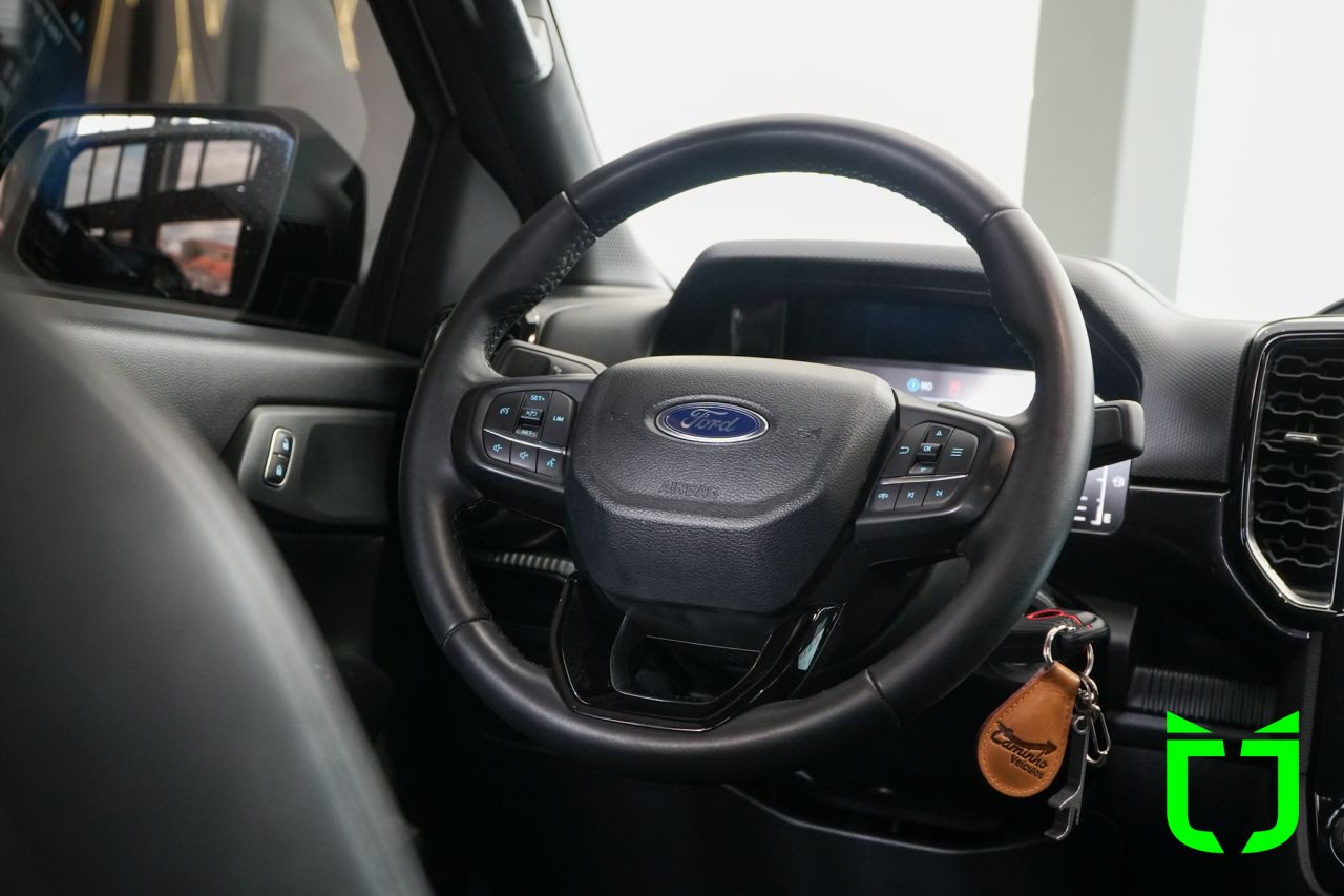 Ford Ranger 2.0 4P TURBO DIESEL BLACK CABINE DUPLA AUTOMÁTICO 2026 Prata - foto 14