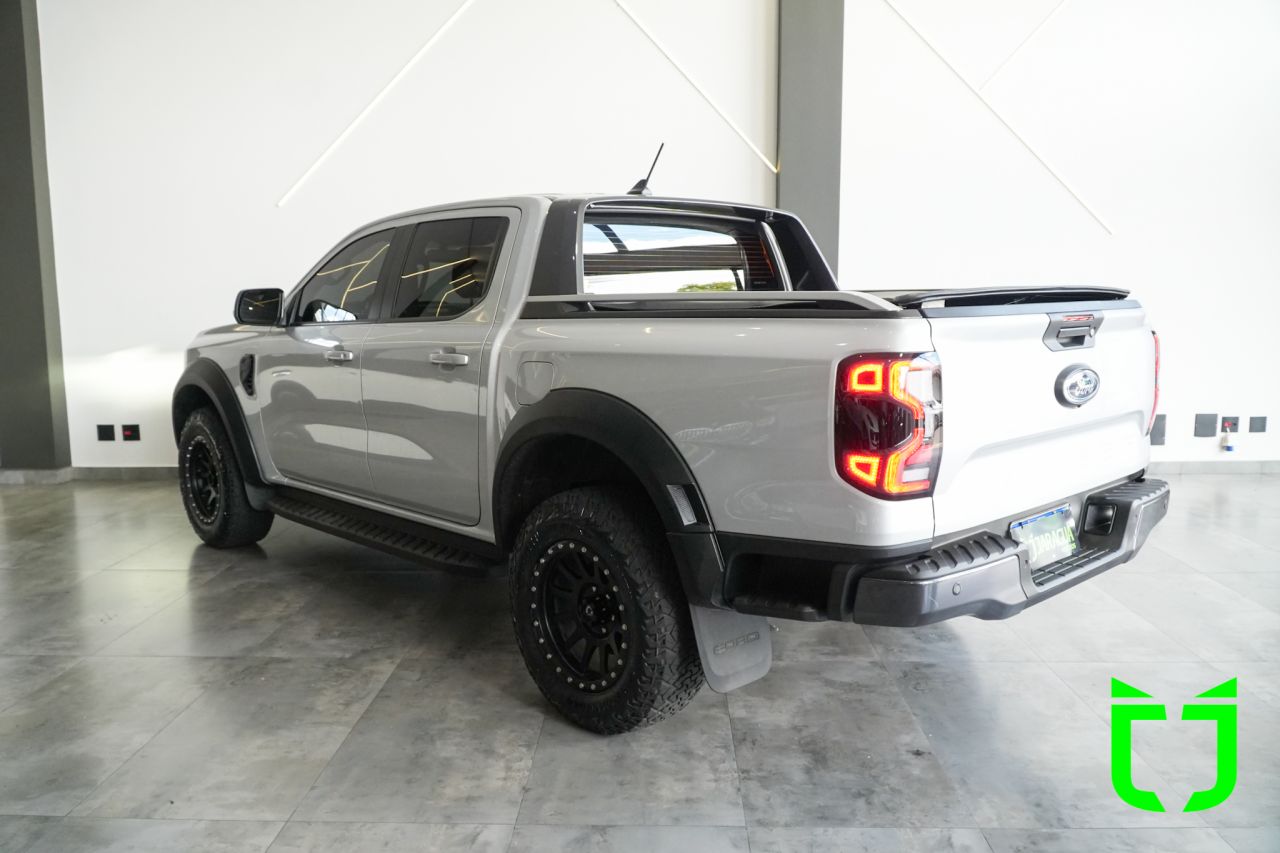 Ford Ranger 2.0 4P TURBO DIESEL BLACK CABINE DUPLA AUTOMÁTICO 2026 Prata - foto 4