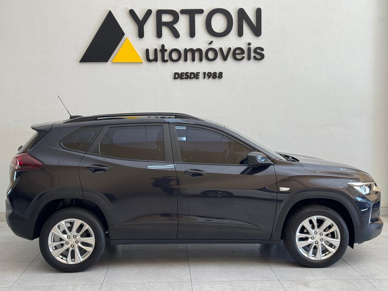Chevrolet Tracker 1.0 12v 4p Flex Turbo Ltz Automático Cinza 2024 - Ayrton Automóveis