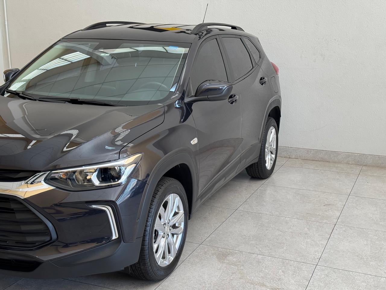 Chevrolet Tracker 1.0 12v 4p Flex Turbo Ltz Automático Cinza 2024 - Ayrton Automóveis