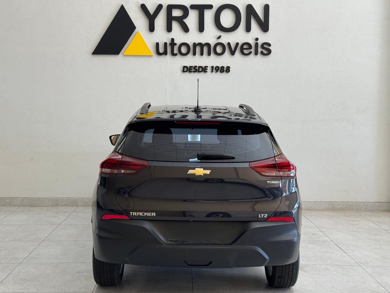 Chevrolet Tracker 1.0 12v 4p Flex Turbo Ltz Automático Cinza 2024 - Ayrton Automóveis