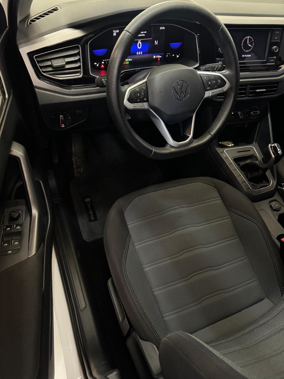 Volkswagen Nivus 1.0 4p Flex 200 Tsi Comfortline Turbo Automático Branco 2023 - Ayrton Automóveis