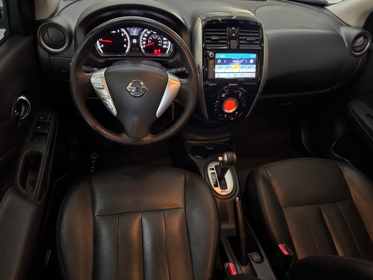 Nissan Versa Sedan 1.6 16v 4p Sl Flex Xtronic Automático Cvt Branco 2019 - Ayrton Automóveis