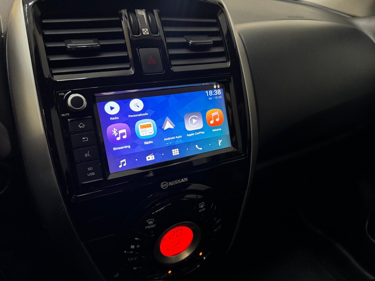 Nissan Versa Sedan 1.6 16v 4p Sl Flex Xtronic Automático Cvt Branco 2019 - Ayrton Automóveis