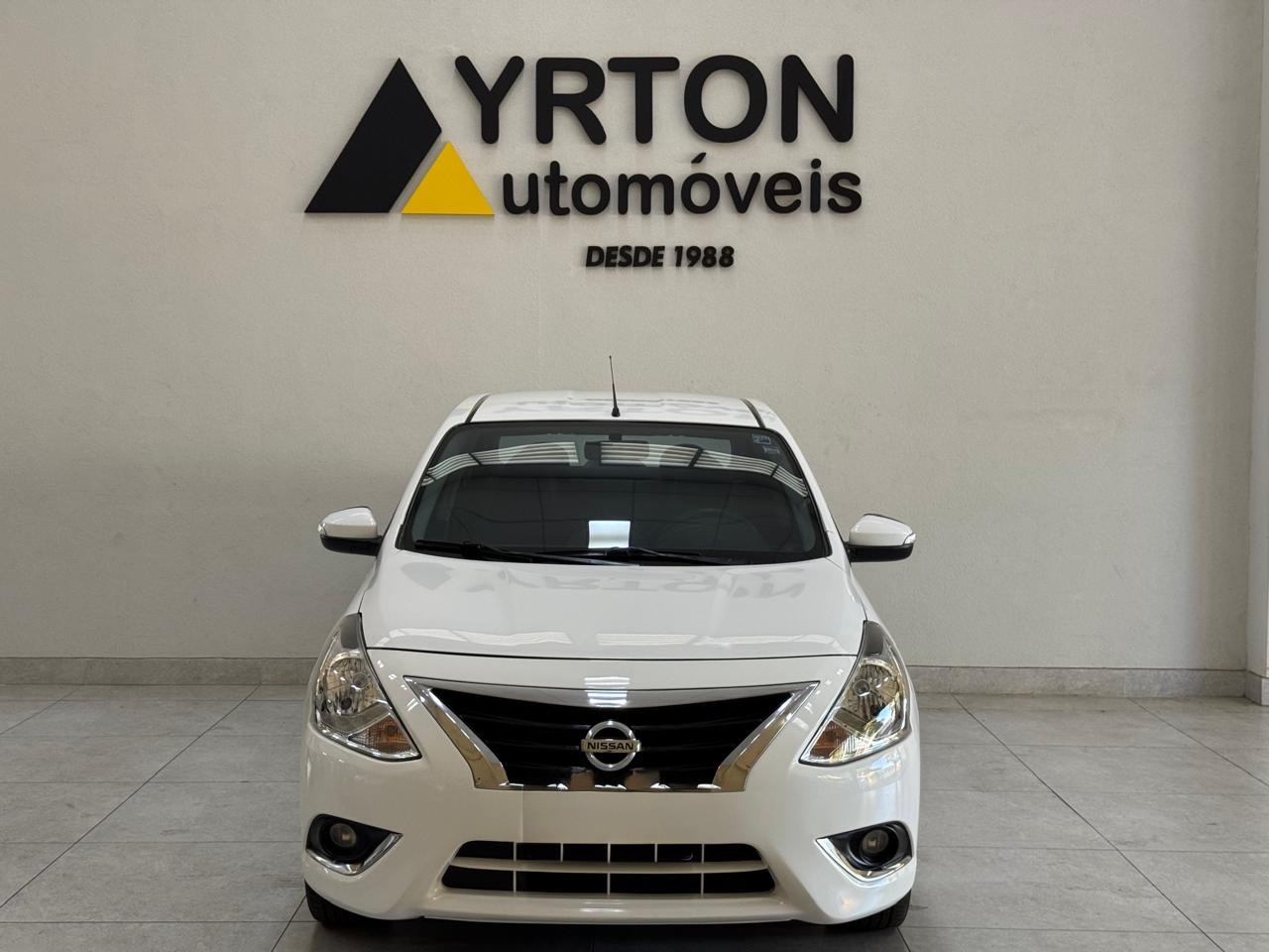 Nissan Versa Sedan 1.6 16v 4p Sl Flex Xtronic Automático Cvt Branco 2019 - Ayrton Automóveis