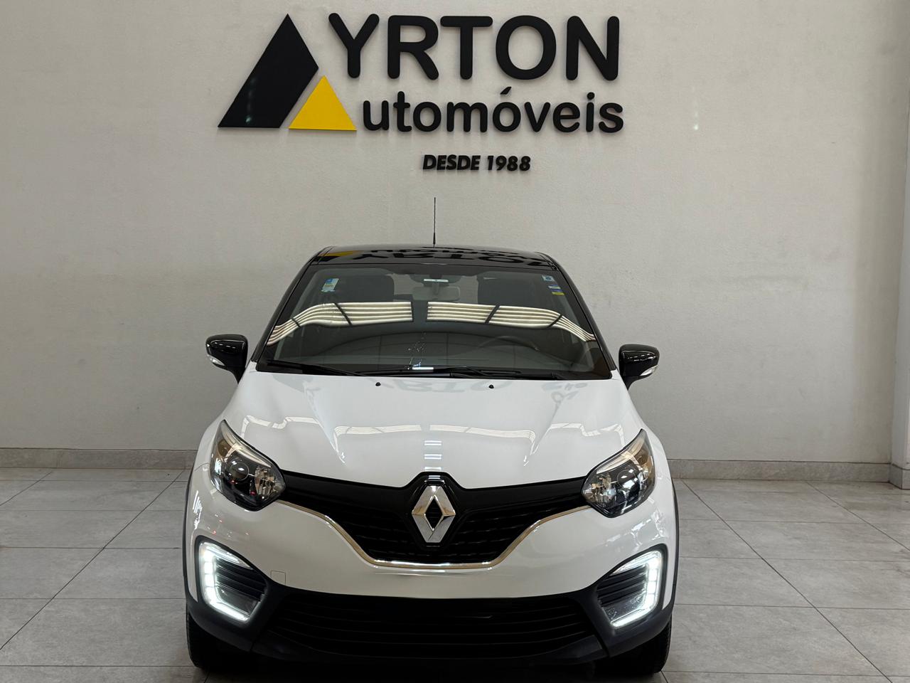 Renault Captur 1.6 16v 4p Flex Sce Life X-tronic Cvt Branco 2019 - Ayrton Automóveis
