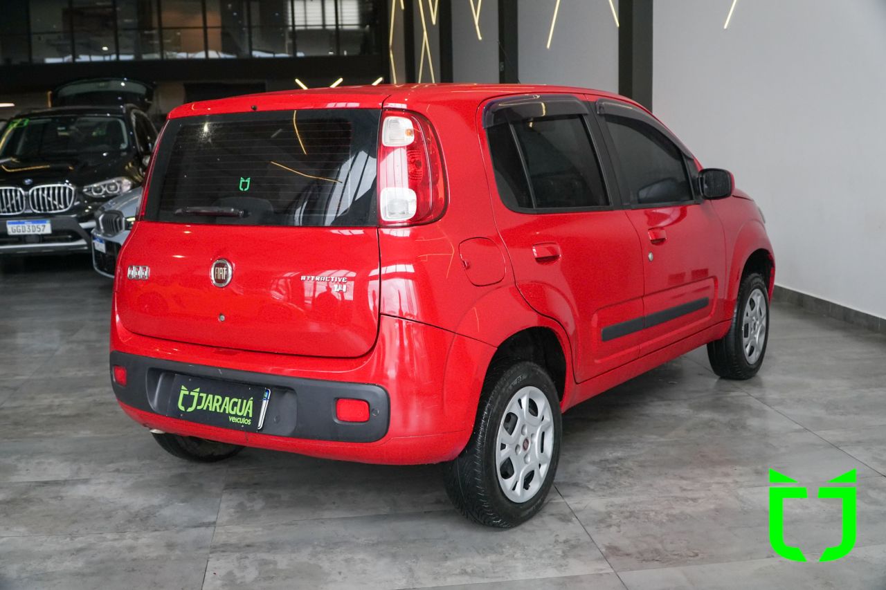 Fiat Uno 1.4 4P FLEX ATTRACTIVE 2012 Vermelho - foto 6
