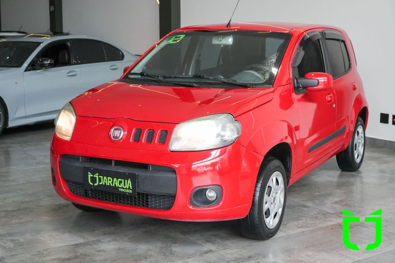 Fiat Uno 1.4 4P FLEX ATTRACTIVE 2012 Vermelho - foto 3