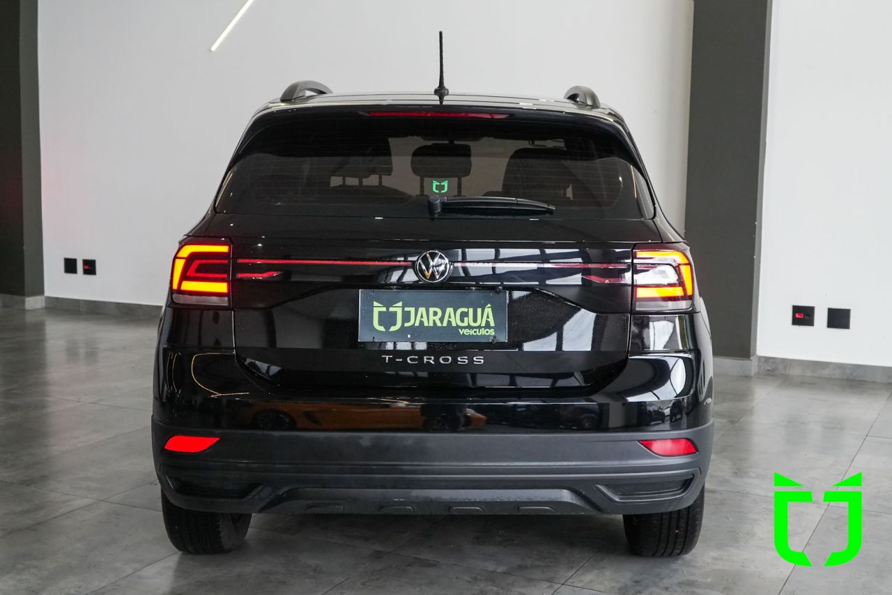 Volkswagen T-Cross 1.0 4P 200 TSI FLEX SENSE AUTOMÁTICO 2023 Preto - foto 5