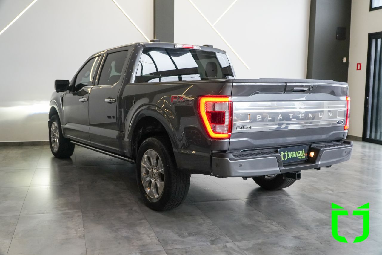 Ford F-150 5.0 V8 24V FX4 PLATINUM CABINE DUPLA AUTOMÁTICO 2023 Cinza - foto 4