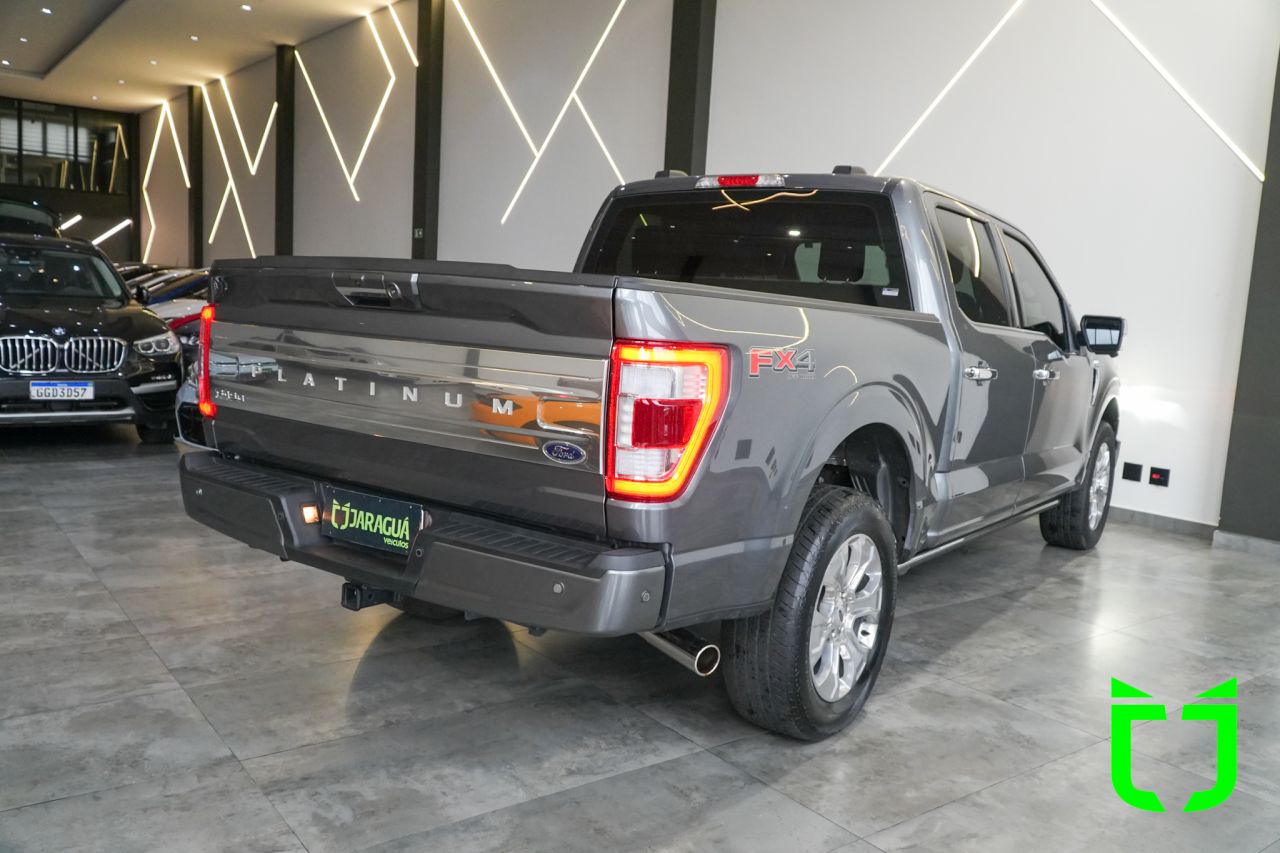 Ford F-150 5.0 V8 24V FX4 PLATINUM CABINE DUPLA AUTOMÁTICO 2023 Cinza - foto 6
