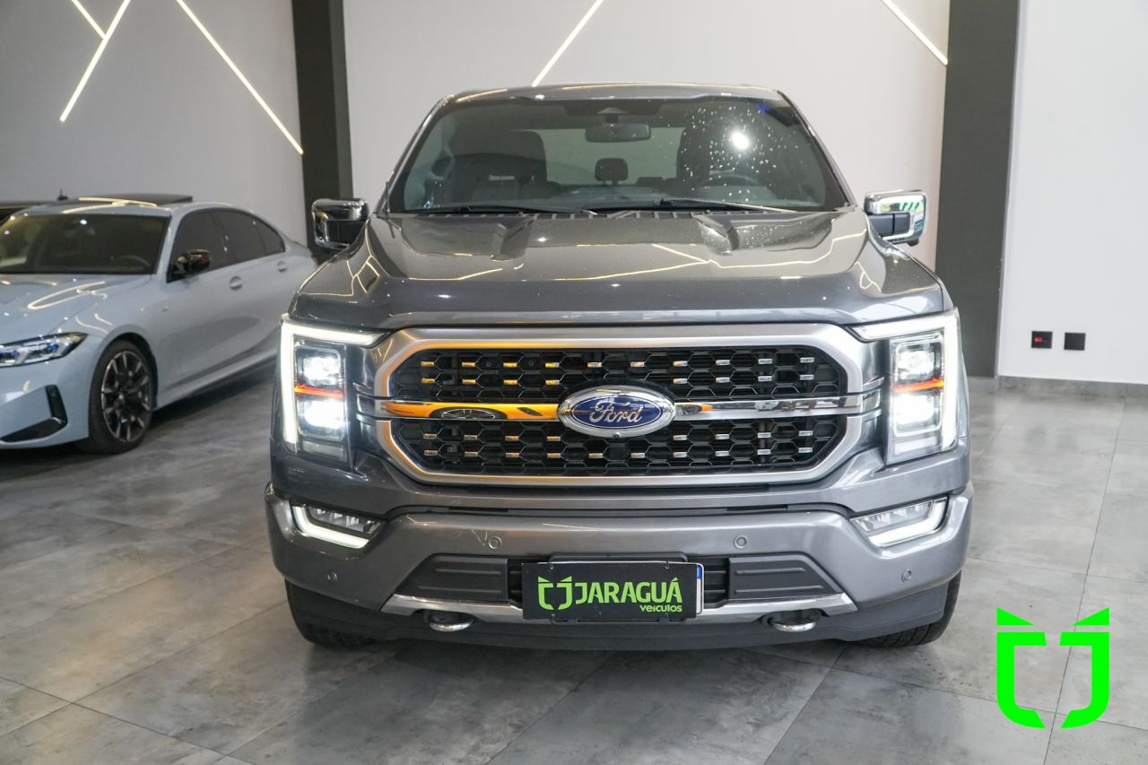 Ford F-150 5.0 V8 24V FX4 PLATINUM CABINE DUPLA AUTOMÁTICO 2023 Cinza - foto 2