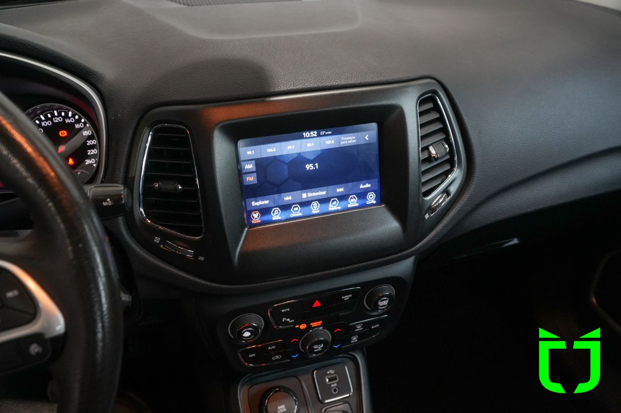 Jeep Compass 2.0 16V 4P FLEX SPORT 4X4 AUTOMÁTICO 2018 Preto - foto 11