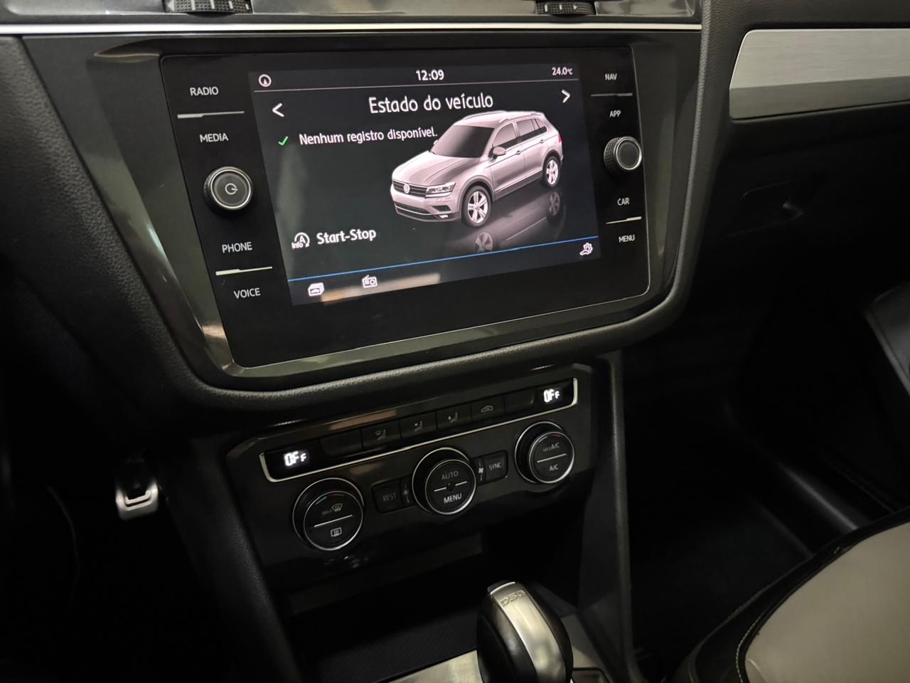 Volkswagen Tiguan 1.4 250 Tsi Total Flex Allspace Turbo Automático Tiptronic Preto 2018 - Ayrton Automóveis