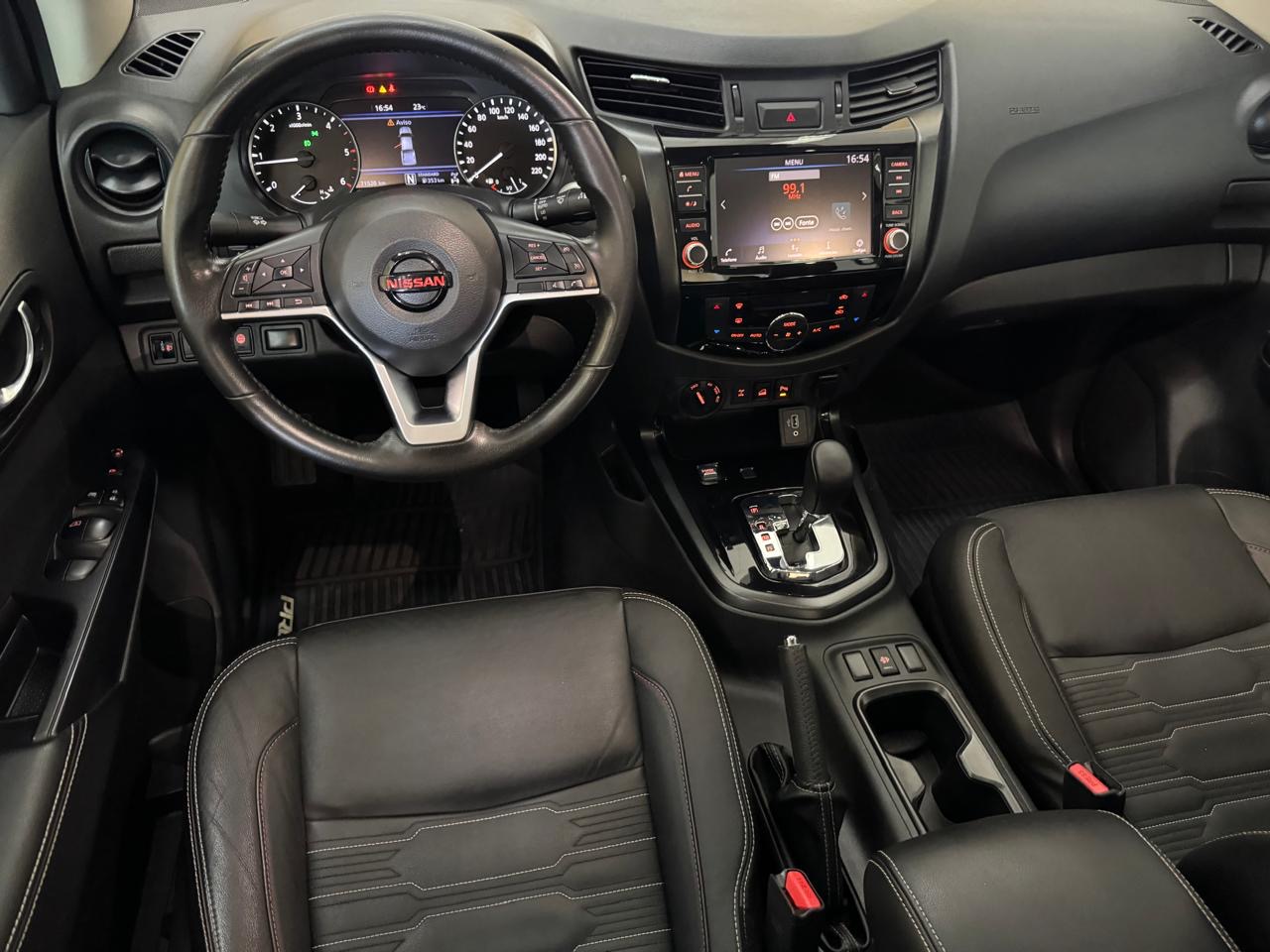 Nissan Frontier 2.3 16v Pro4x Cabine Dupla 4x4 Bi-turbo Diesel Automático Cinza 2023 - Ayrton Automóveis