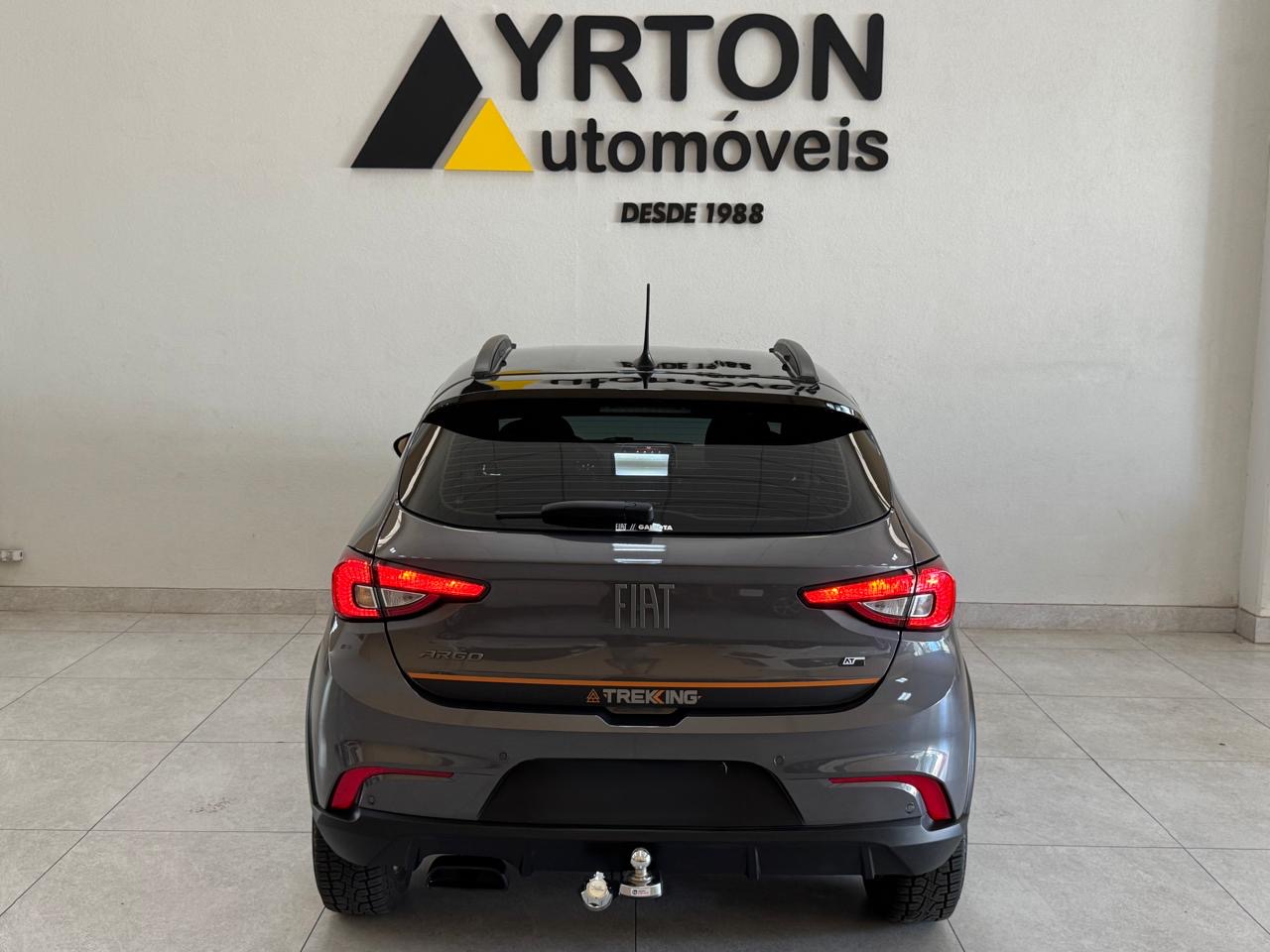 Fiat Argo 1.3 4p Flex Firefly Trekking Automático Cvt Cinza 2025 - Ayrton Automóveis