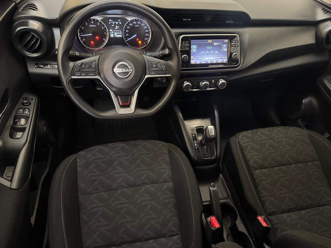 Nissan Kicks 1.6 16v 4p Flexstart Sense Xtronic Automático Cvt Vermelho 2024 - Ayrton Automóveis
