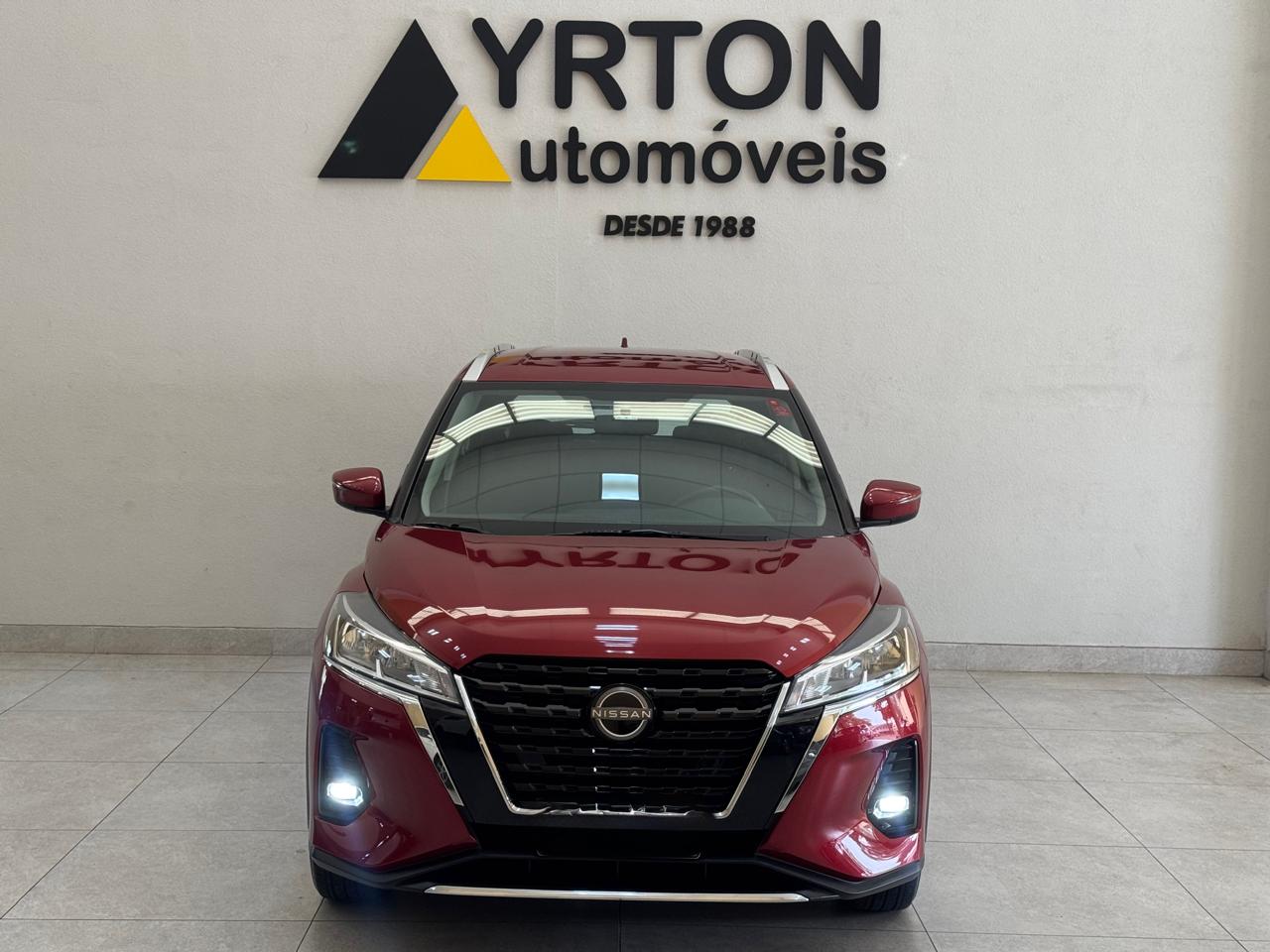 Nissan Kicks 1.6 16v 4p Flexstart Sense Xtronic Automático Cvt Vermelho 2024 - Ayrton Automóveis
