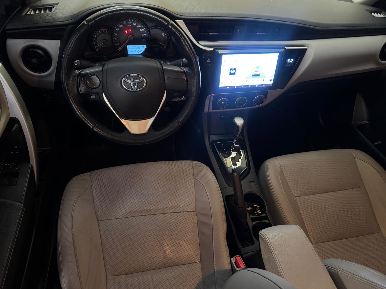 Toyota Corolla 1.8 16v 4p Gli Flex Upper Prata 2019 - Ayrton Automóveis