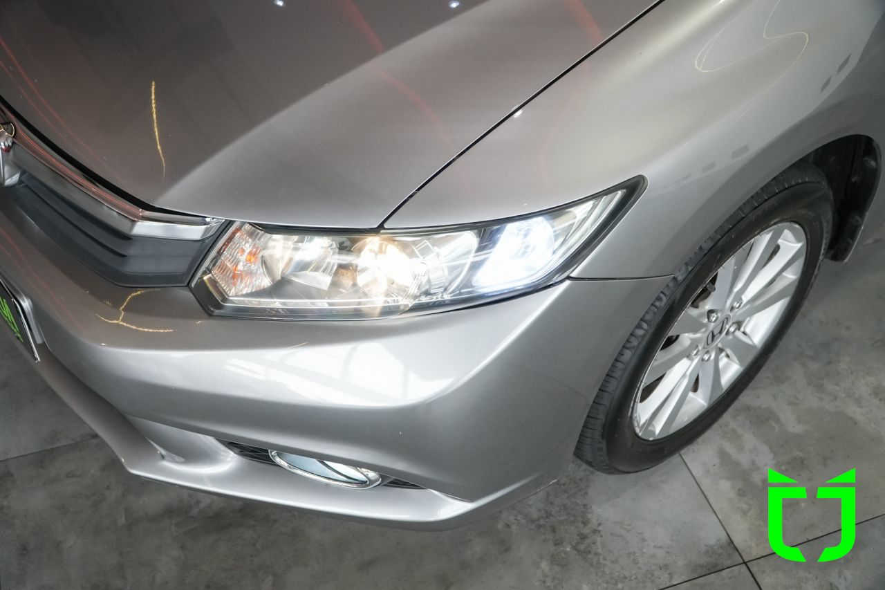 Honda Civic 1.8 16V 4P FLEX LXS AUTOMÁTICO 2012 Cinza - foto 7