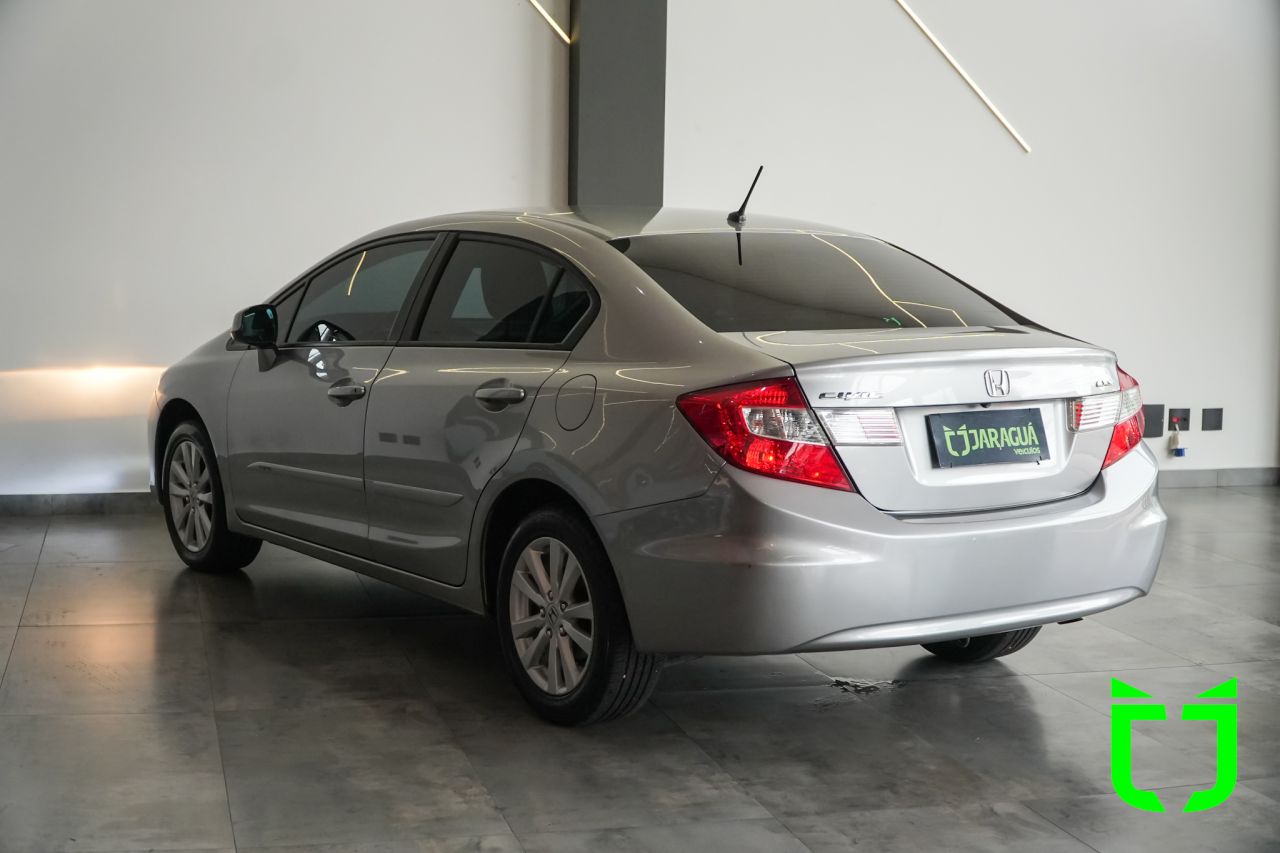 Honda Civic 1.8 16V 4P FLEX LXS AUTOMÁTICO 2012 Cinza - foto 4