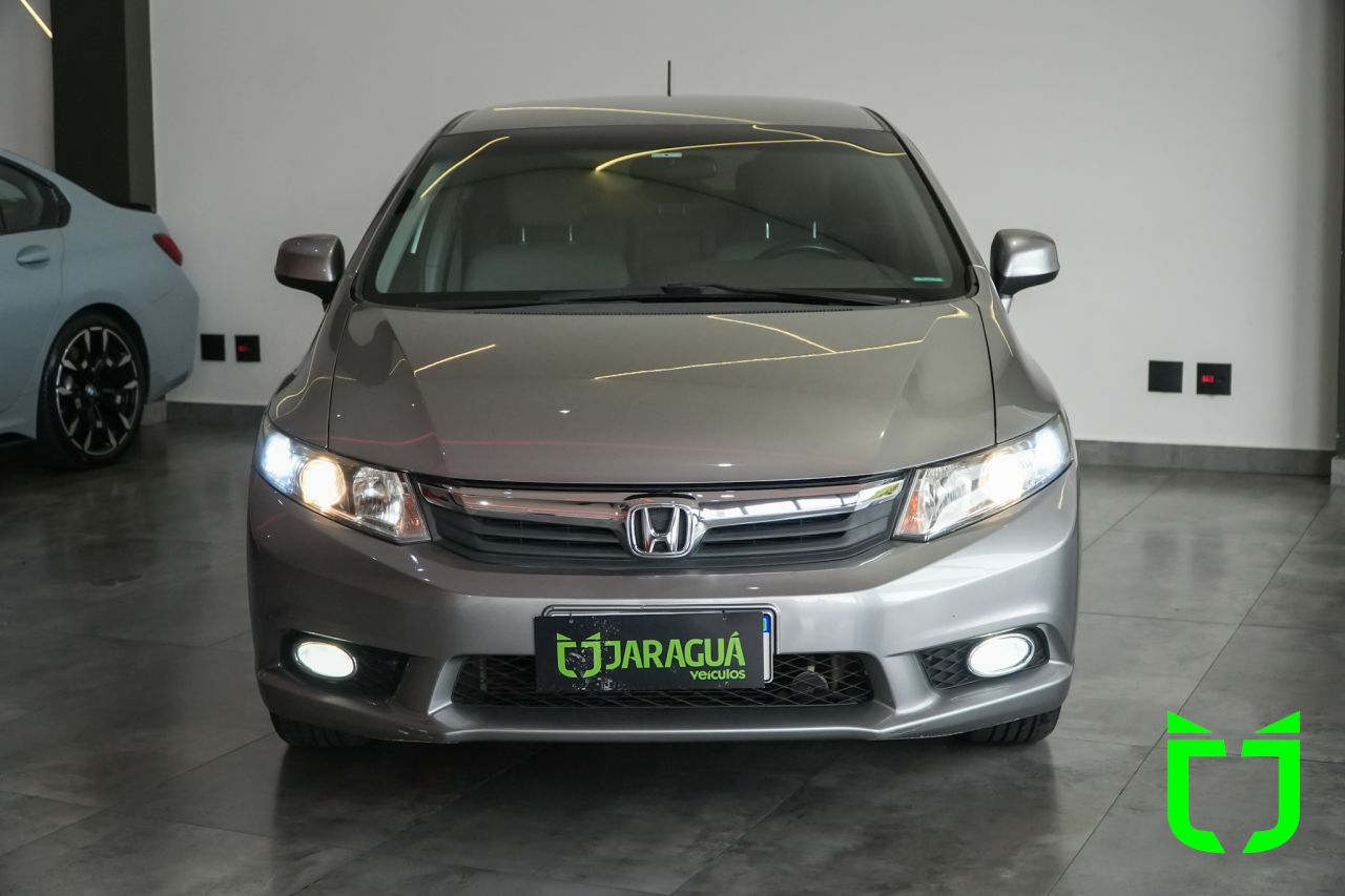 Honda Civic 1.8 16V 4P FLEX LXS AUTOMÁTICO 2012 Cinza - foto 2