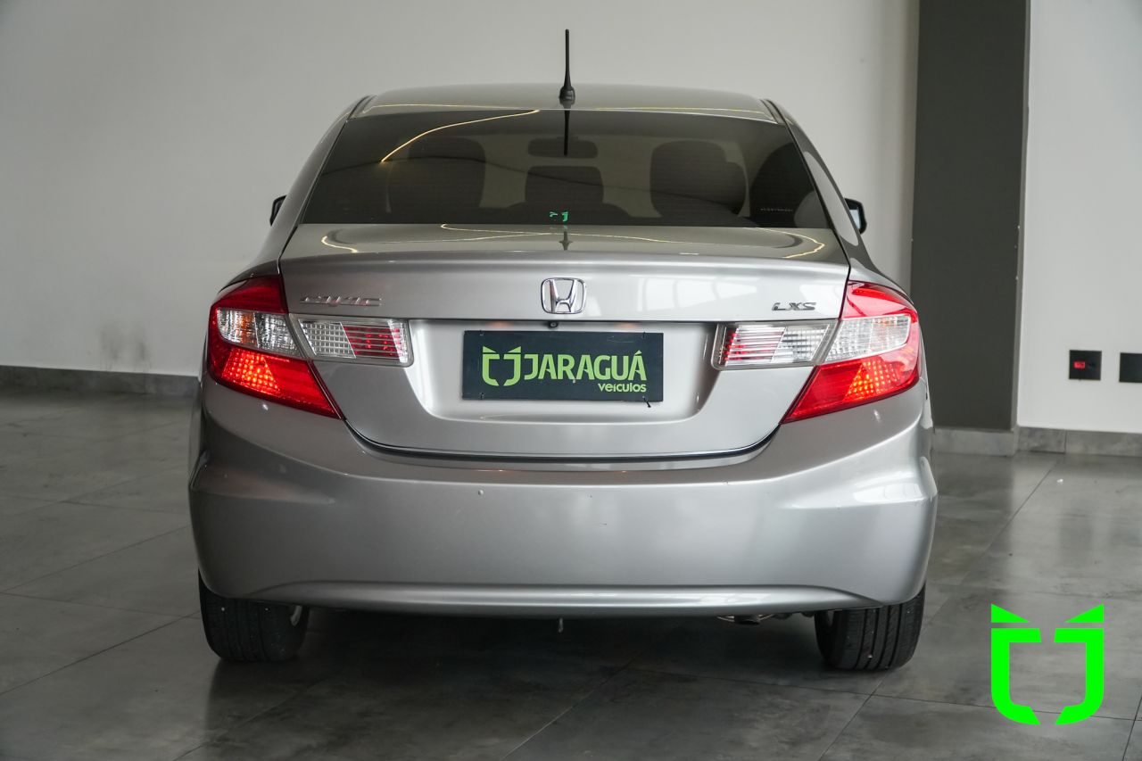 Honda Civic 1.8 16V 4P FLEX LXS AUTOMÁTICO 2012 Cinza - foto 5
